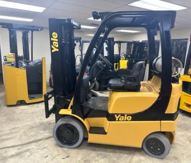 Yale 4000lb Forklift 3 Stage Mast Side Shifting Forks Atlanta Georgia