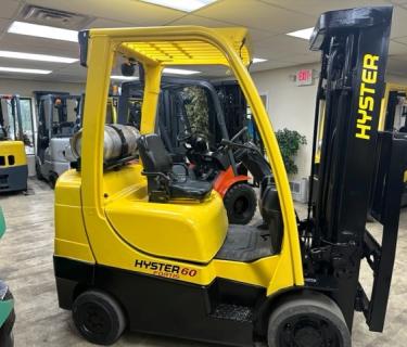 2015 Hyster 6000lb Forklift 3 Stage Mast Side Shifting Forks Atlanta Georgia