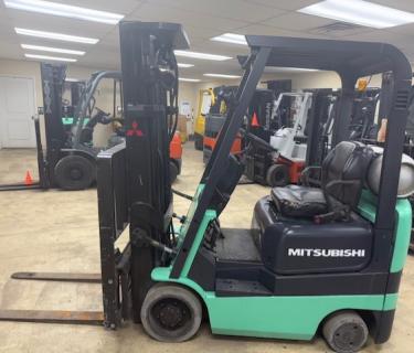 Mitsubishi 3000lb forklift dual drive tires for sale Atlanta Georgia