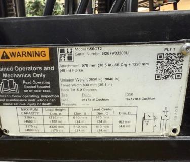 Hyster 12,000LB Forklift for sale Atalanta Georgia