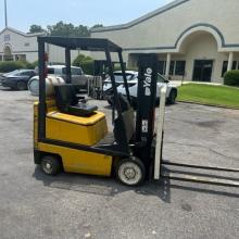 Yale 3000Lb Forklift 3 Stage Mast Side Shifting Forks Atlanta GEorgia