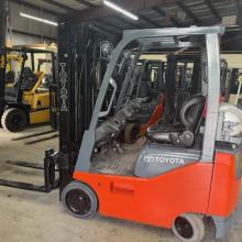 Toyota 3000LB 3 Stage Mast Side Shifting Forks 